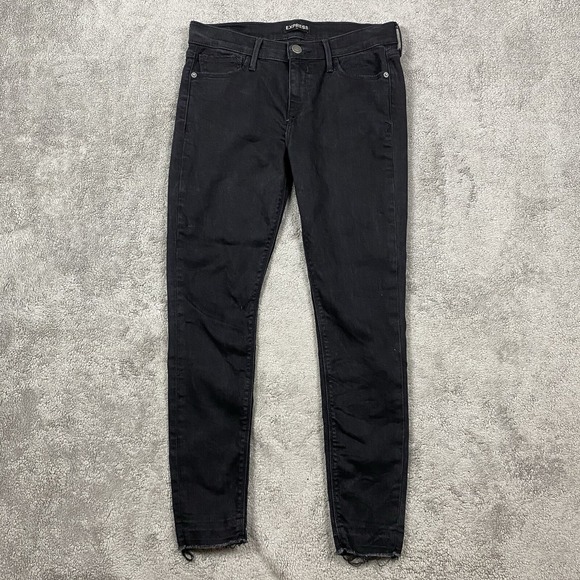 Express Other - Express Skinny Jeans Men's‎ 31x30 Tag(32x30) Black Denim Stretch